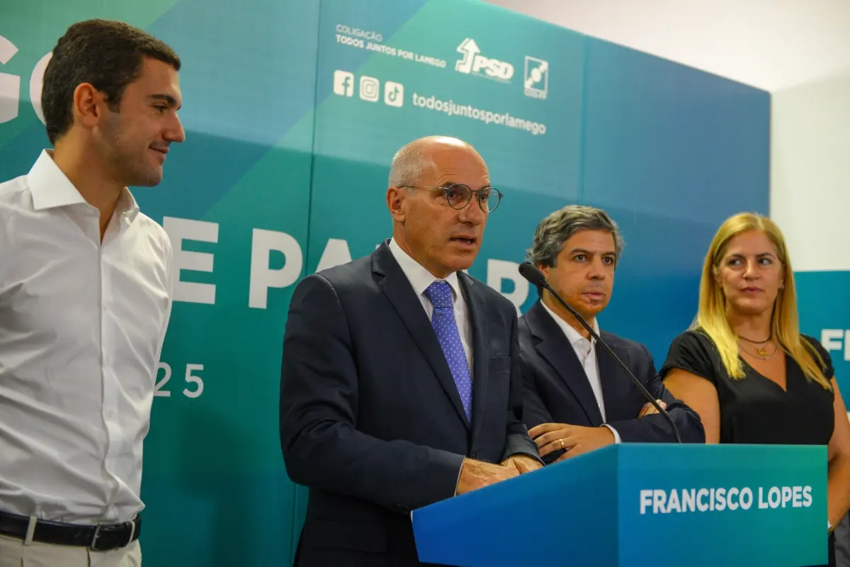 “Todos Juntos por Lamego” - Francisco Lopes e Sebastião Bugalho na inauguração da sede de campanha